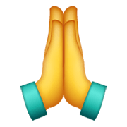🙏 Emoji Manos En Oración en WhatsApp 2.19.244.