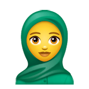 🧕 Emoji Frau mit Kopftuch WhatsApp 2.19.244.