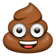 Emoji 💩 Cacca su WhatsApp 2.19.244.