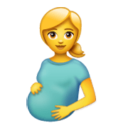 🤰 Emoji Mujer Embarazada en WhatsApp 2.19.244.