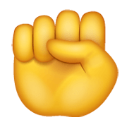 Emoji ✊ Pugno su WhatsApp 2.19.244.