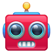 Emoji 🤖 Faccina Di Robot su WhatsApp 2.19.244.