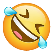 🤣 Emoji Cara Revolviéndose De La Risa en WhatsApp 2.19.244.