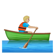 🚣🏼 Emoji Persona Remando En Un Bote: Tono De Piel Claro Medio en WhatsApp 2.19.244.