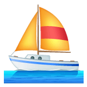Emoji ⛵ Barca A Vela su WhatsApp 2.19.244.