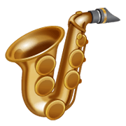 Émoji 🎷 Saxophone sur WhatsApp 2.19.244.