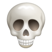 Émoji 💀 Crâne sur WhatsApp 2.19.244.