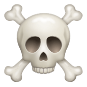 ☠️ Emoji Totenkopf mit gekreuzten Knochen WhatsApp 2.19.244.