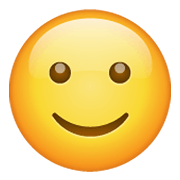 🙂 Emoji leicht lächelndes Gesicht WhatsApp 2.19.244.