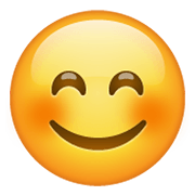 😊 Emoji Cara Feliz Con Ojos Sonrientes en WhatsApp 2.19.244.