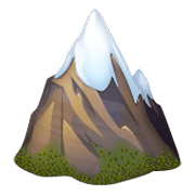 🏔️ Emoji Montaña Con Nieve en WhatsApp 2.19.244.