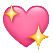 💖 Emoji Corazón Brillante en WhatsApp 2.19.244.