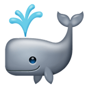 Emoji 🐳 Balena Che Spruzza Acqua su WhatsApp 2.19.244.