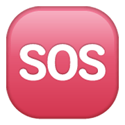 Émoji 🆘 Bouton SOS sur WhatsApp 2.19.244.