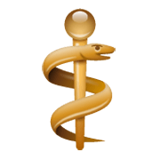 Emoji ⚕️ Simbolo Della Medicina su WhatsApp 2.19.244.
