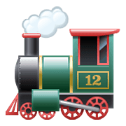 Emoji 🚂 Locomotiva su WhatsApp 2.19.244.