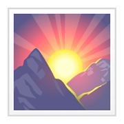 🌄 Emoji Sonnenaufgang über Bergen WhatsApp 2.19.244.