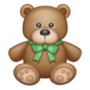 Emoji 🧸 Orsetto su WhatsApp 2.19.244.