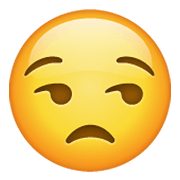 Emoji 😒 Faccina Contrariata su WhatsApp 2.19.244.