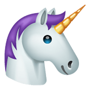 Emoji 🦄 Unicorno su WhatsApp 2.19.244.