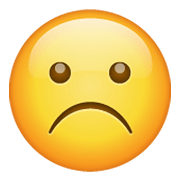 ☹️ Emoji Cara Con El Ceño Fruncido en WhatsApp 2.19.244.