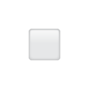 Emoji ▫️ Quadrato Bianco Piccolo su WhatsApp 2.19.244.
