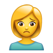 🙍‍♀️ Emoji missmutige Frau WhatsApp 2.19.244.