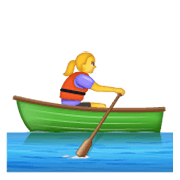 🚣‍♀️ Emoji Mujer Remando En Un Bote en WhatsApp 2.19.244.