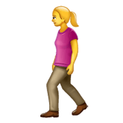 🚶‍♀️ Emoji Mujer Caminando en WhatsApp 2.19.244.
