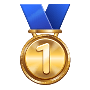 Émoji 🥇 Médaille D’or sur WhatsApp 2.19.352.