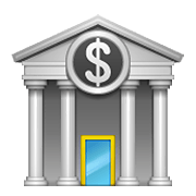 Emoji 🏦 Banca su WhatsApp 2.19.352.