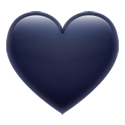 🖤 Emoji Corazón Negro en WhatsApp 2.19.352.