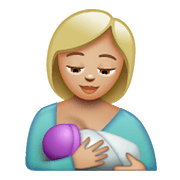 🤱🏼 Emoji Lactancia Materna: Tono De Piel Claro Medio en WhatsApp 2.19.352.