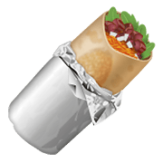 Émoji 🌯 Burrito sur WhatsApp 2.19.352.