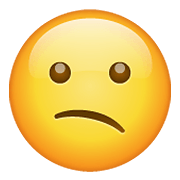 😕 Emoji verwundertes Gesicht WhatsApp 2.19.352.
