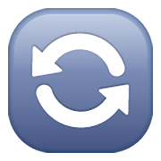 Emoji 🔄 Pulsante Con Frecce Che Ruotano In Senso Antiorario su WhatsApp 2.19.352.