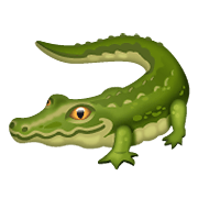Émoji 🐊 Crocodile sur WhatsApp 2.19.352.