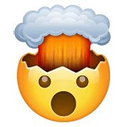 Emoji 🤯 Testa Che Esplode su WhatsApp 2.19.352.