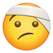 🤕 Emoji Gesicht mit Kopfverband WhatsApp 2.19.352.