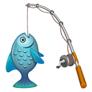 Emoji 🎣 Canna Da Pesca su WhatsApp 2.19.352.