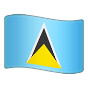 Emoji 🇱🇨 Bandiera: Saint Lucia su WhatsApp 2.19.352.