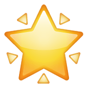 Emoji 🌟 Stella Che Brilla su WhatsApp 2.19.352.