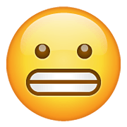 Emoji 😬 Faccina Con Smorfia su WhatsApp 2.19.352.