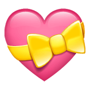 💝 Emoji Corazón Con Lazo en WhatsApp 2.19.352.
