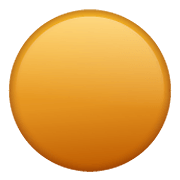 Émoji 🟠 Disque Orange sur WhatsApp 2.19.352.