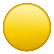 Emoji 🟡 Cerchio Giallo su WhatsApp 2.19.352.