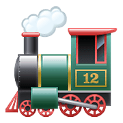 Émoji 🚂 Locomotive sur WhatsApp 2.19.352.