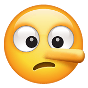 Emoji 🤥 Faccina Bugiarda su WhatsApp 2.19.352.