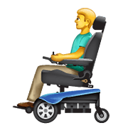 👨‍🦼 Emoji Mann in elektrischem Rollstuhl WhatsApp 2.19.352.