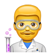 Emoji 👨‍🔬 Scienziato su WhatsApp 2.19.352.